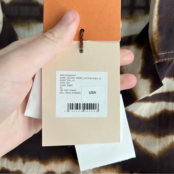 Nanushka soho tie dye shirt - Picture 7 of 11